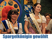 Krönung der Spargelkönigin 2012 Daniela Kügler auf dem Schrobenhausener Volksfest am 17.08. (©Foto: Martin Schmitz)
